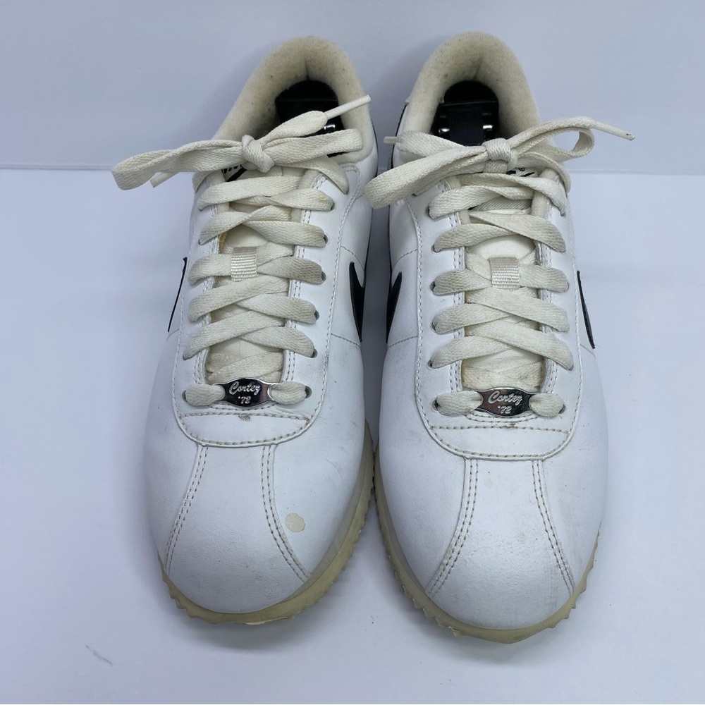 Nike Cortez Basic Women's Size 8 White Athletic Running Shoes Sneakers - Picture 2 of 6